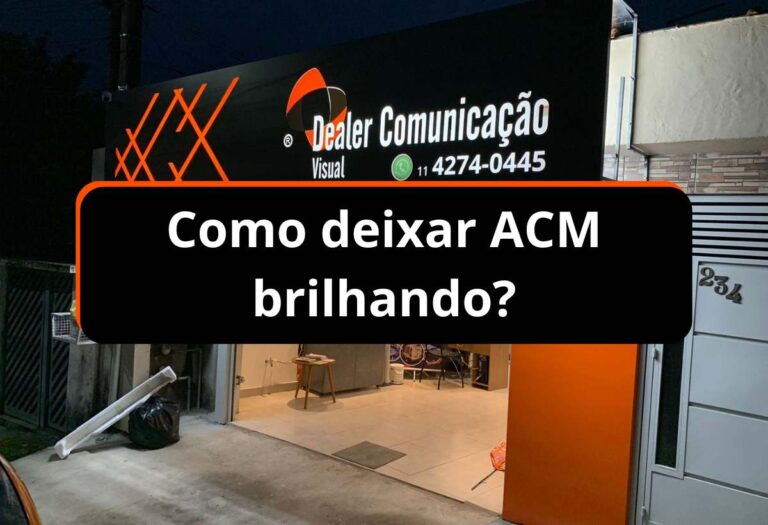 Como deixar ACM brilhando
