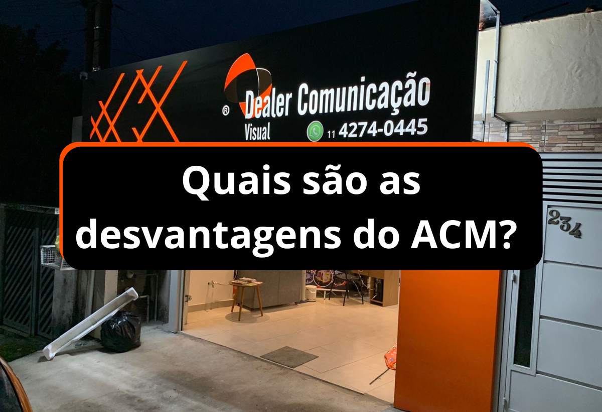 Quais são as desvantagens do ACM