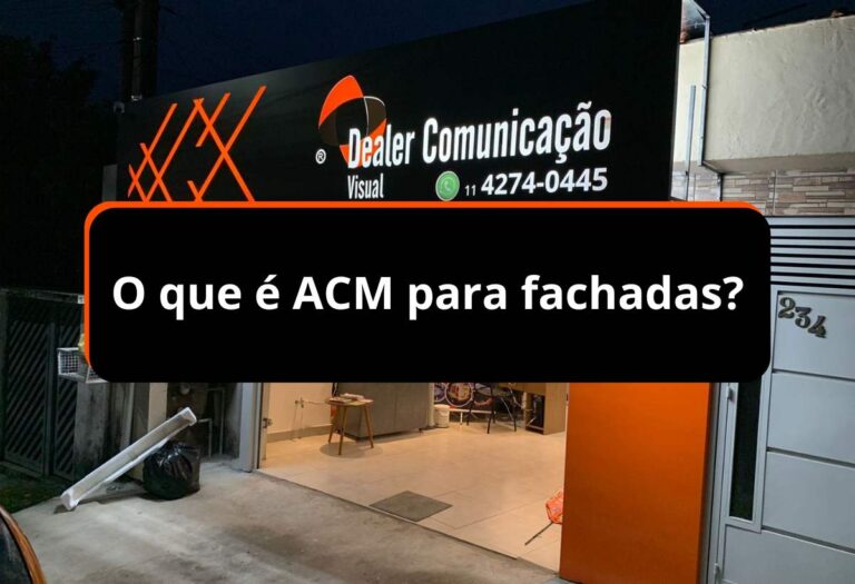 O que é ACM para fachadas?