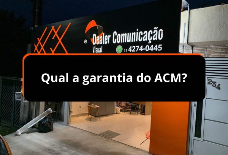 Qual a garantia do ACM?